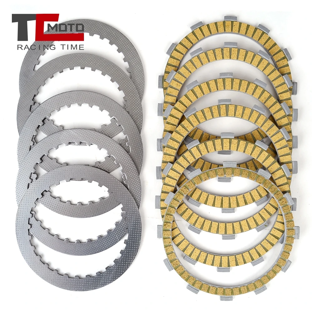 

Clutch Friction Disc Plate Kit For Honda CB400F CBX400F CBR500F CBR400 NC23 CB400SF CBR600F Hurricane CB400 VTEC NC39 NC42