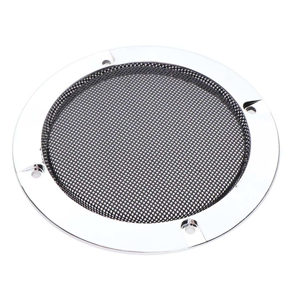 Subwoofer Speaker 4inch Grills Protective Decorative Mesh Cover Metal