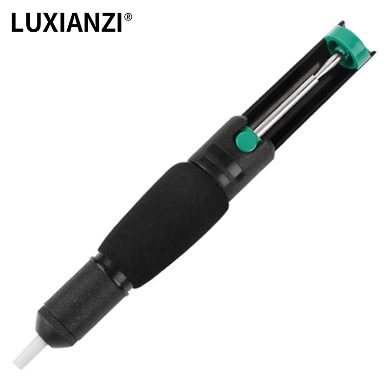 LUXIANZI-Bomba De Sucção De Anel Duplo Desoldering, Plástico Poderosa Solda, Sucker A Vácuo, Dessolder Gun, Pompe A Dessouder