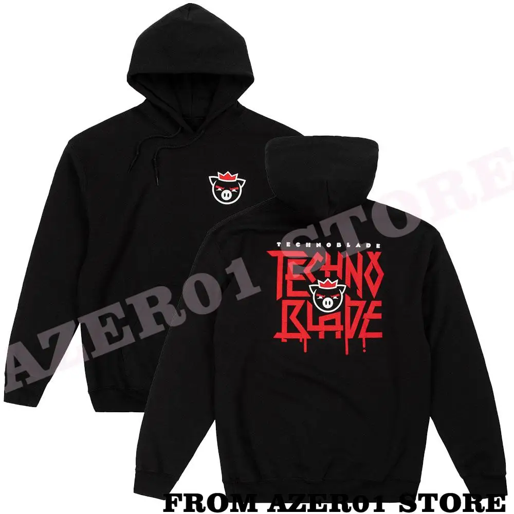 Technoblade Techno Agro Dream Team SMP New Logo Autumn Winter Holiday Men/Women Hooded Sweet Streetwear Casual Hoodies