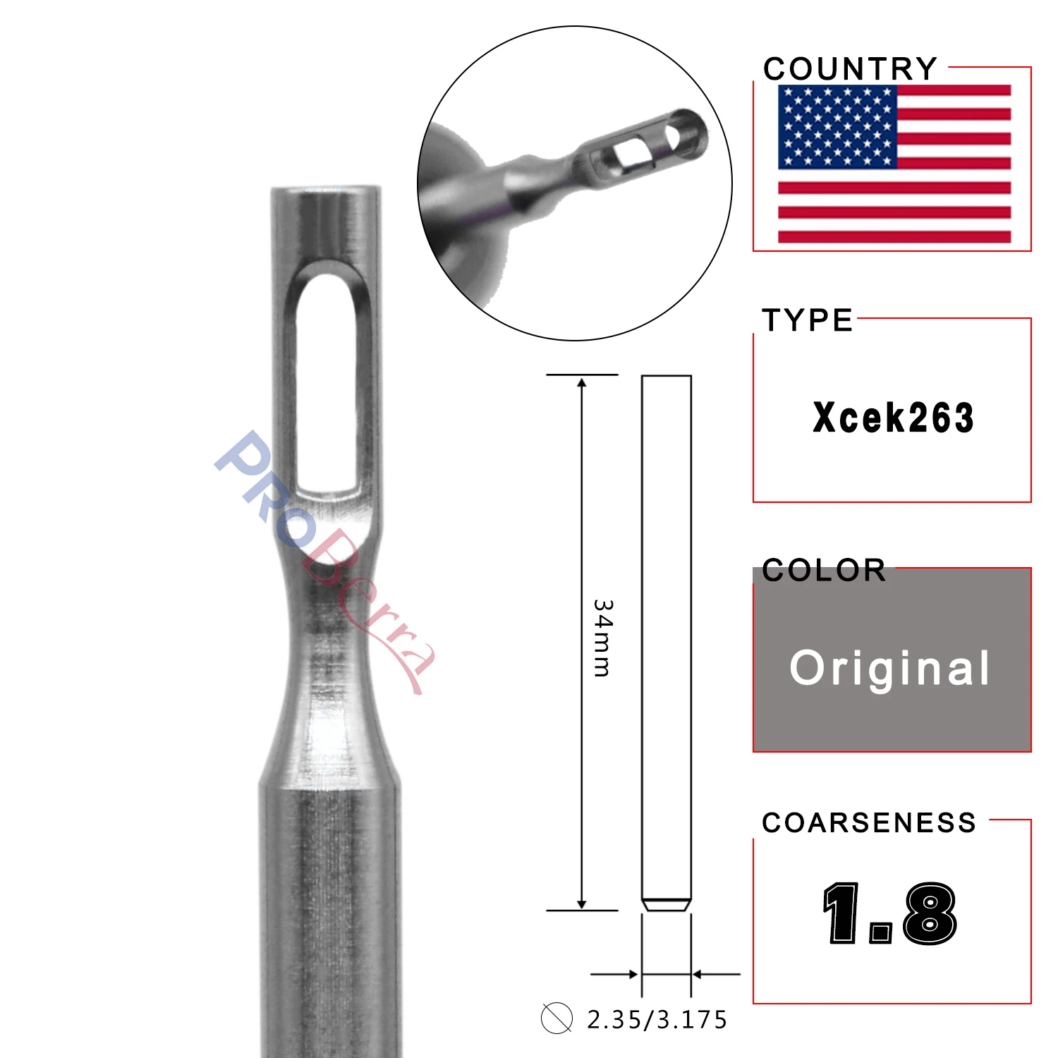 RolinStar Hollow stainless steel remove Corn Drill Bit 3/32