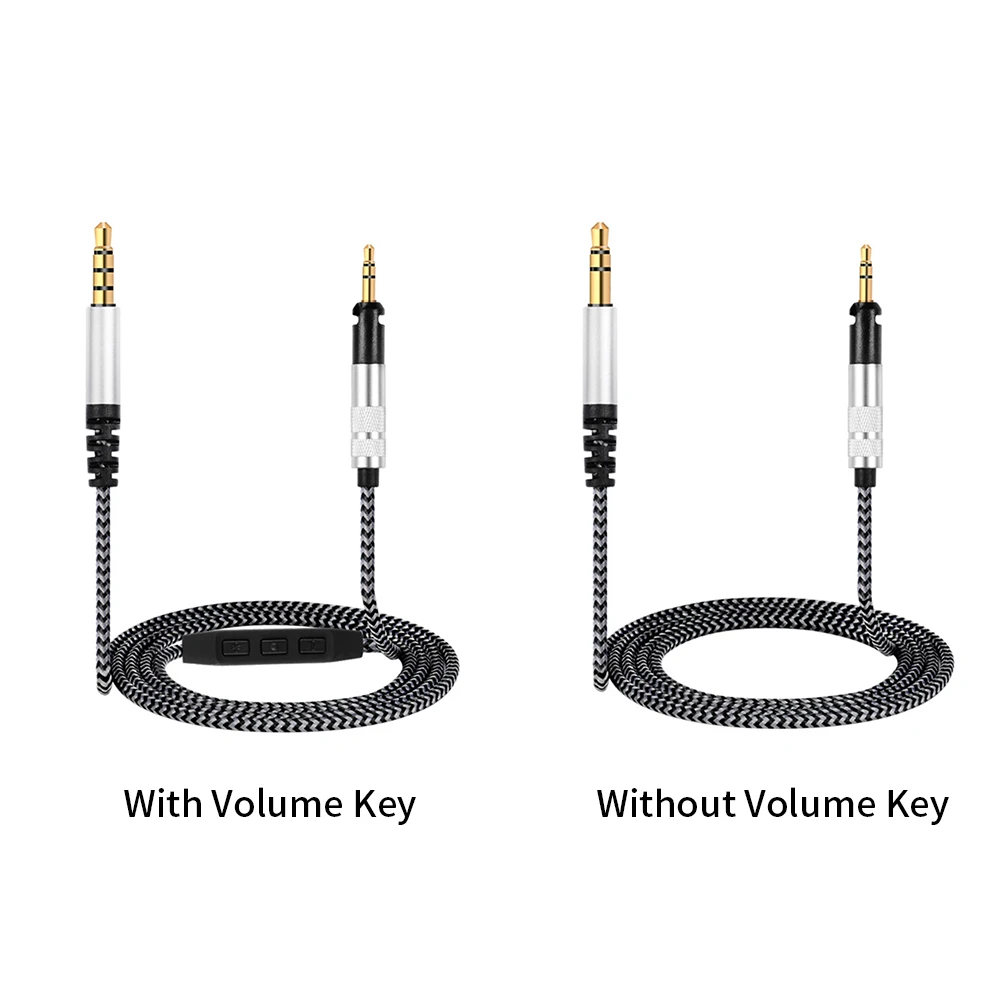 อะไหล่อัพเกรดเสียงสายหูฟังสำหรับ Sennheiser HD598 HD558 HD559 Professional