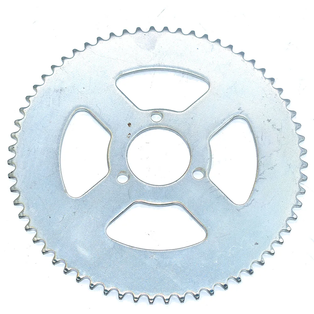 T8F-64T Rear Sprocket 35mm Silver 64 Tooth For 43cc 49cc Minimoto Moped Scooters 2 Stroke Engine Pocket Bike Mini Quad ATV