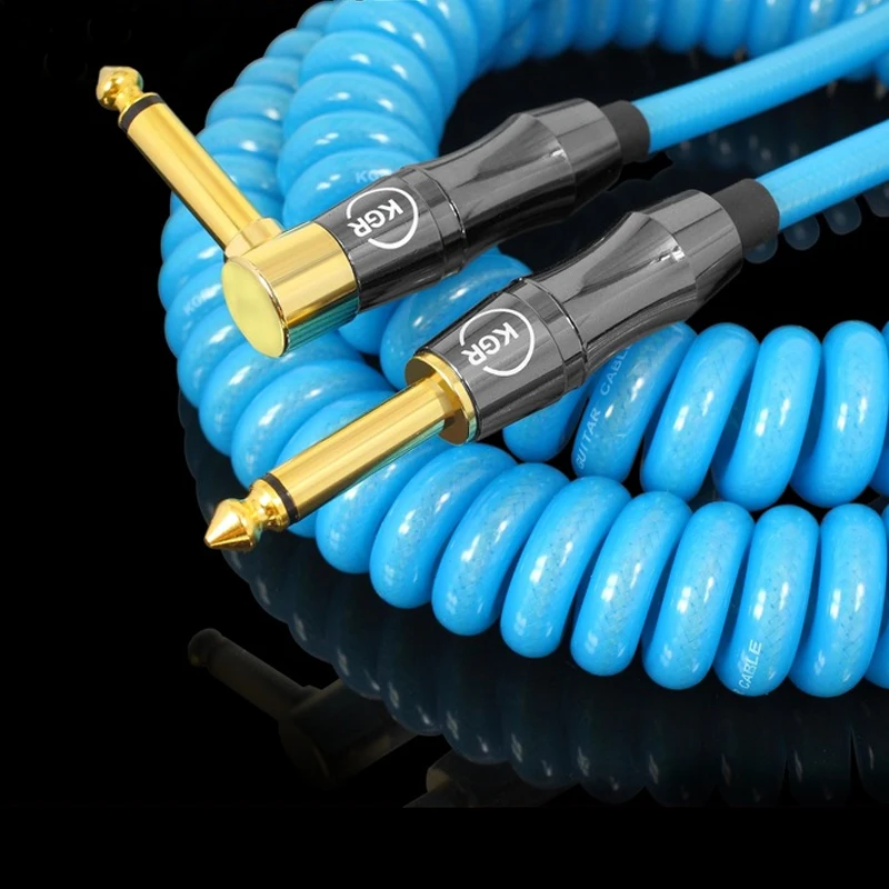 Guitar speaker wire cable tension spring effect bass guitar noise telephone lines