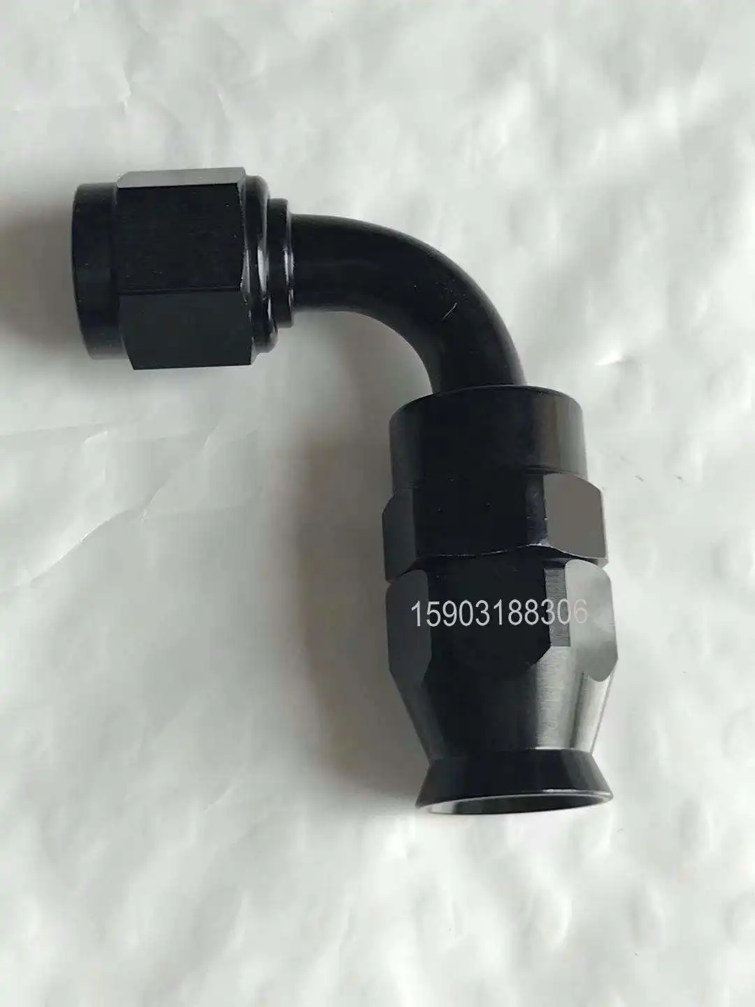 

AN-10-AN10-Brake-Fittings-Adaptor-PTFE-Swivel-Hose-End-90-Degree-Adapter