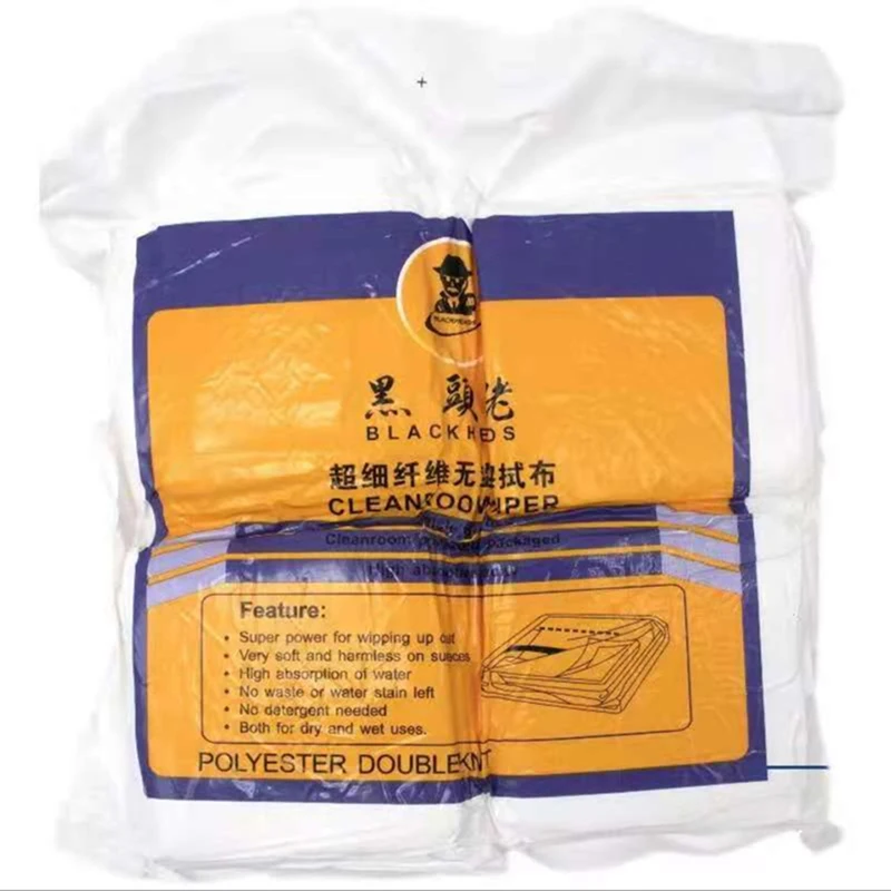 The Laster Soft 400Pcs/Bag Cleanroom Wiper Non Dust Cloth Dust Free Paper Phone LCD Repair Tool For Class 1-10000 Clean Rooms