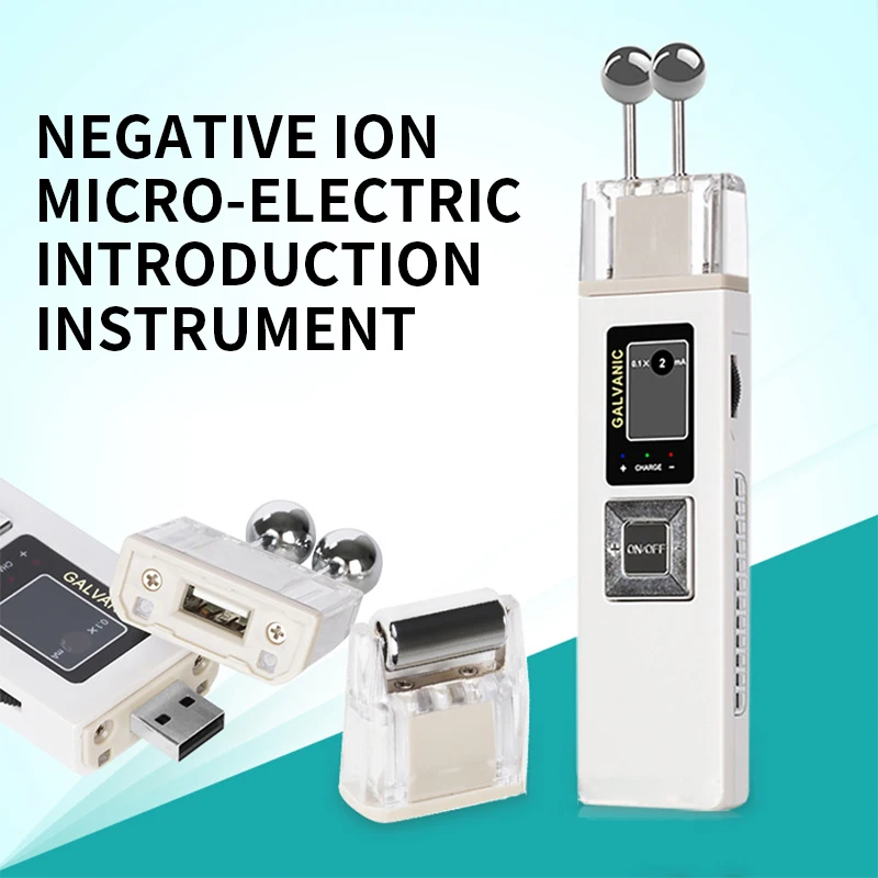 Negative ion micro-electricity import and export beauty instrument SC395 portable skin rejuvenation beauty instrument