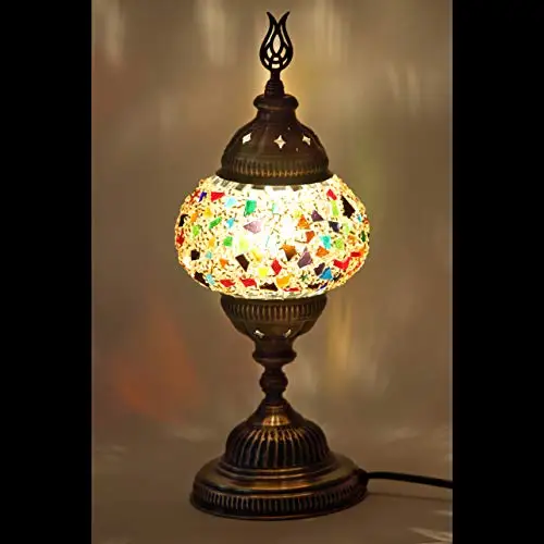 

(31 Models) Mosaic Lamp - Handmade Turkish 4.5 "Globes Mosaic Sconce Lamp/Wall Light, stunning Moroccan Style, Mosaic Lantern, B