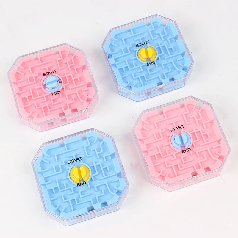 3D Magic Maze Puzzle Fidget Toy Antistress Early Learning Educational Finger Reaction Funny Game Sensory Party Favors Goodies