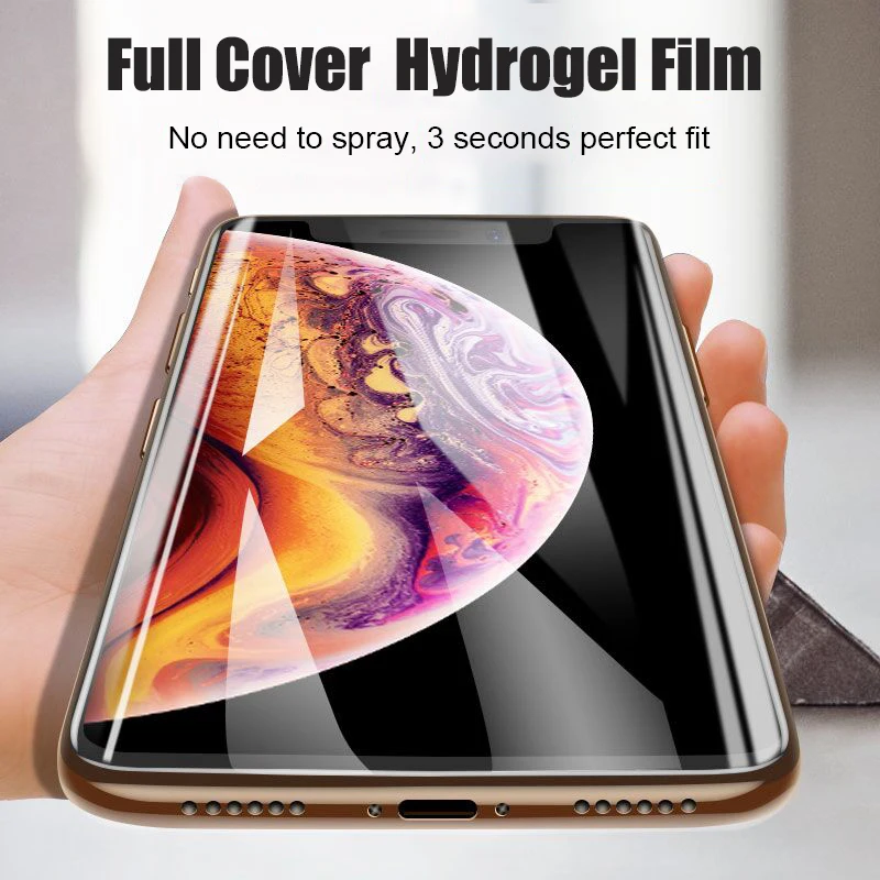 Hydrogel Film Op De Voor Iphone 11 12 13 X Xs Xr Screen Protector Voor Iphone 6 7 8 Plus 11 12 13 Pro Max 12Mini Beschermhoes