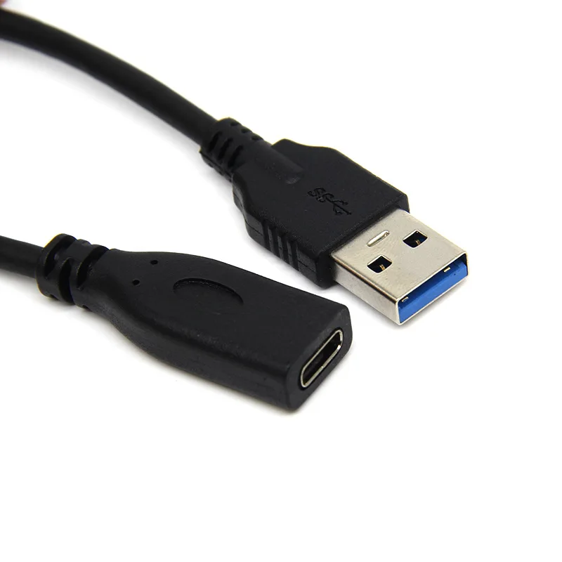 USB3.1 Loại-C Nữ Để USB3.0 Cáp Sạc Nam Đơn 10Gbps Gen2 Convoter Cho Macbook Oculus nhiệm Vụ Liên Kết PC Máy Tính