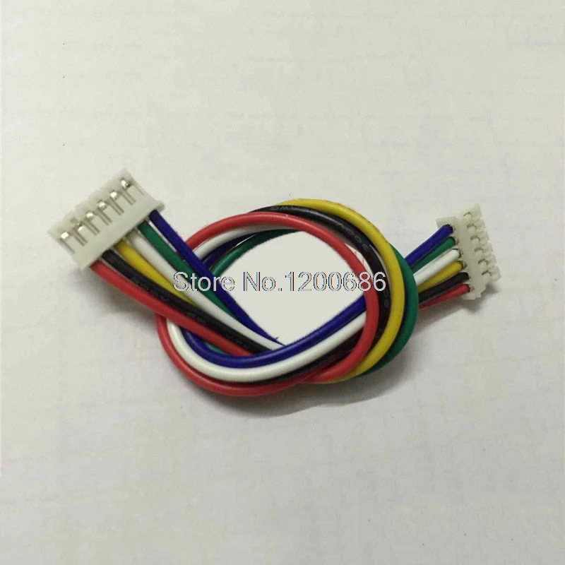 26AWG 150MM JST PH 2.0MM PH2.0MM 6P  Female & Female Double Connector Electronic Wire Cable