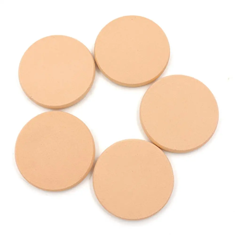 5Pcs/Set Powder Puff Sponge Square Round Shape Facial Soft Makeup Foundation Blender Face Sponge Smooth Powder Puff