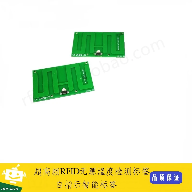 Imagem -04 - Chip Em4325 Protocolo 6c 6d Protocolo Uhf Rfid Sensor de Temperatura Etiqueta Indicadora de Flash