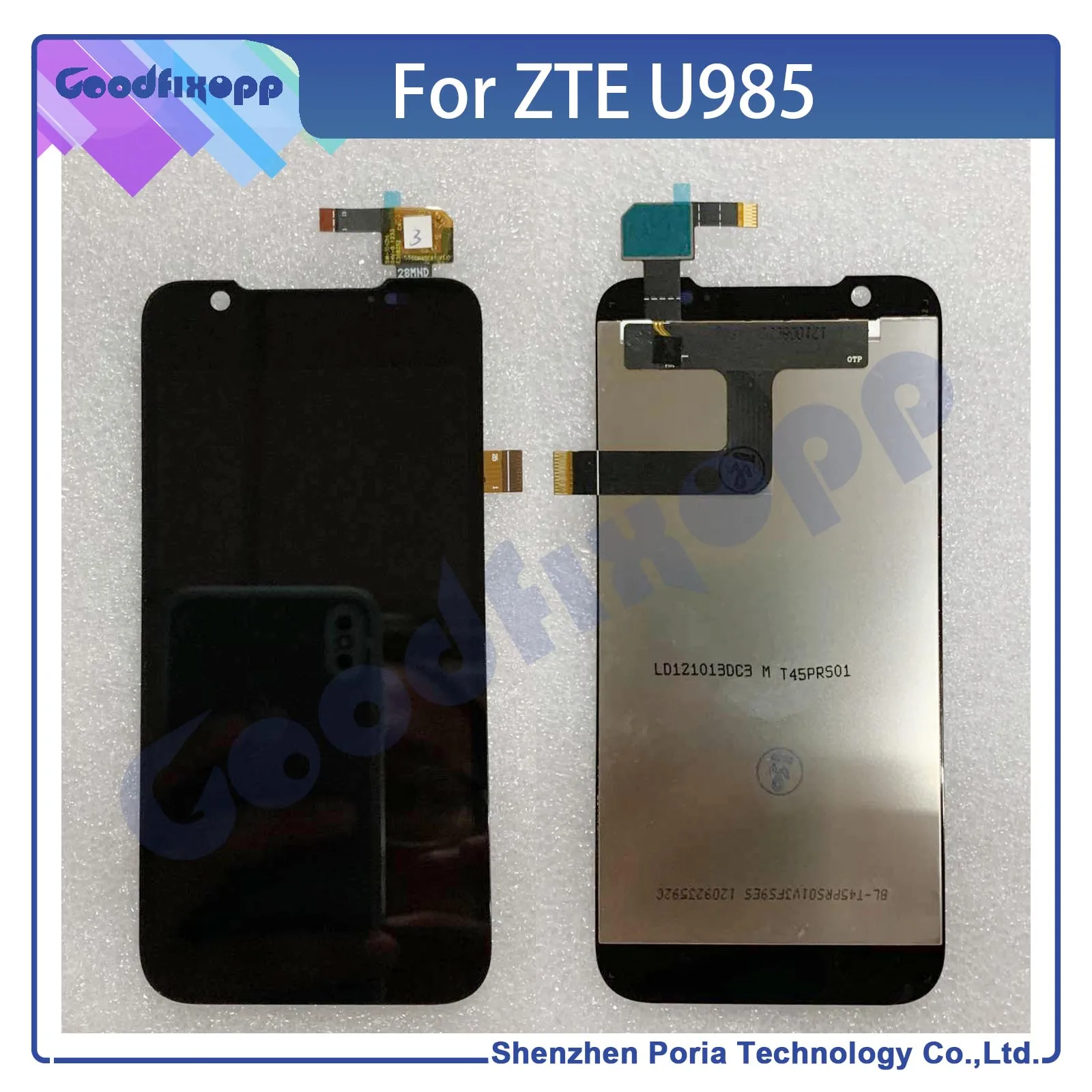 

Originale For ZTE Grand Era V985 U985 LCD Display Sensor Touch Screen Digitizer Assembly LCD Touch Screen