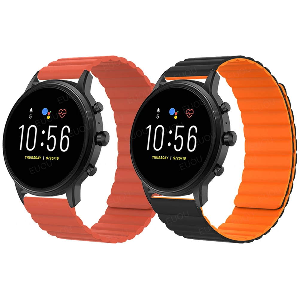 化石ため世代5カーライル時julianna時磁気ブレスレットのため化石男性のexplorist時Gen4スマート時計バンド