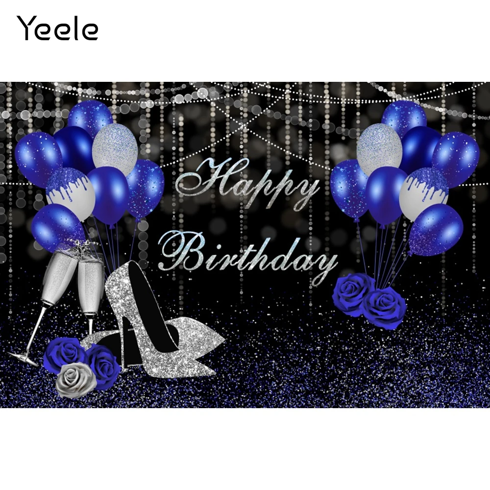 

Yeele блестящий синий Фотофон для фотостудии