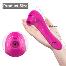 Vibrador punto G y estimulador de clítoris #3