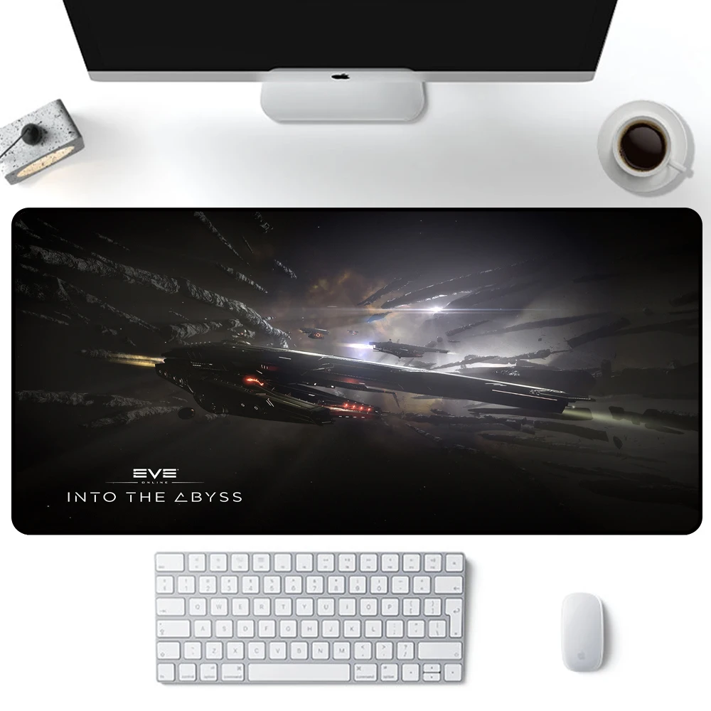 Mouse Pad EVE Online Mouspad Gaming Gamer Pad Office Accessories Desk Mat 900x400 Computer Mat Extended Pad Desk Protector