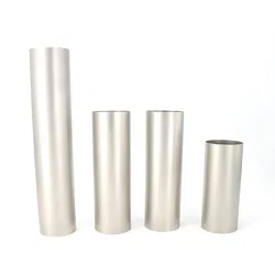 car Exhaust pipe 51mm 63mm 76mm titanium alloy exhaust pipe silencer tail pipe titanium alloy welding material