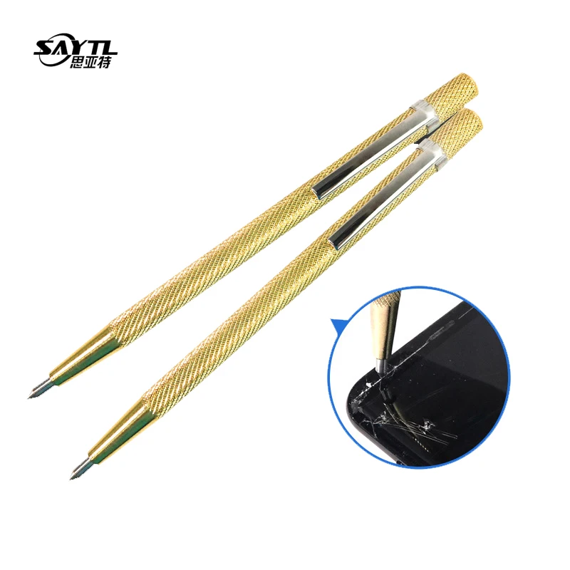 SAYTL Professional tile cutter Cutting pen Glass Cutter Carbide Scriber Hard Metal Pen Engraver Glass knife Cutting Tool