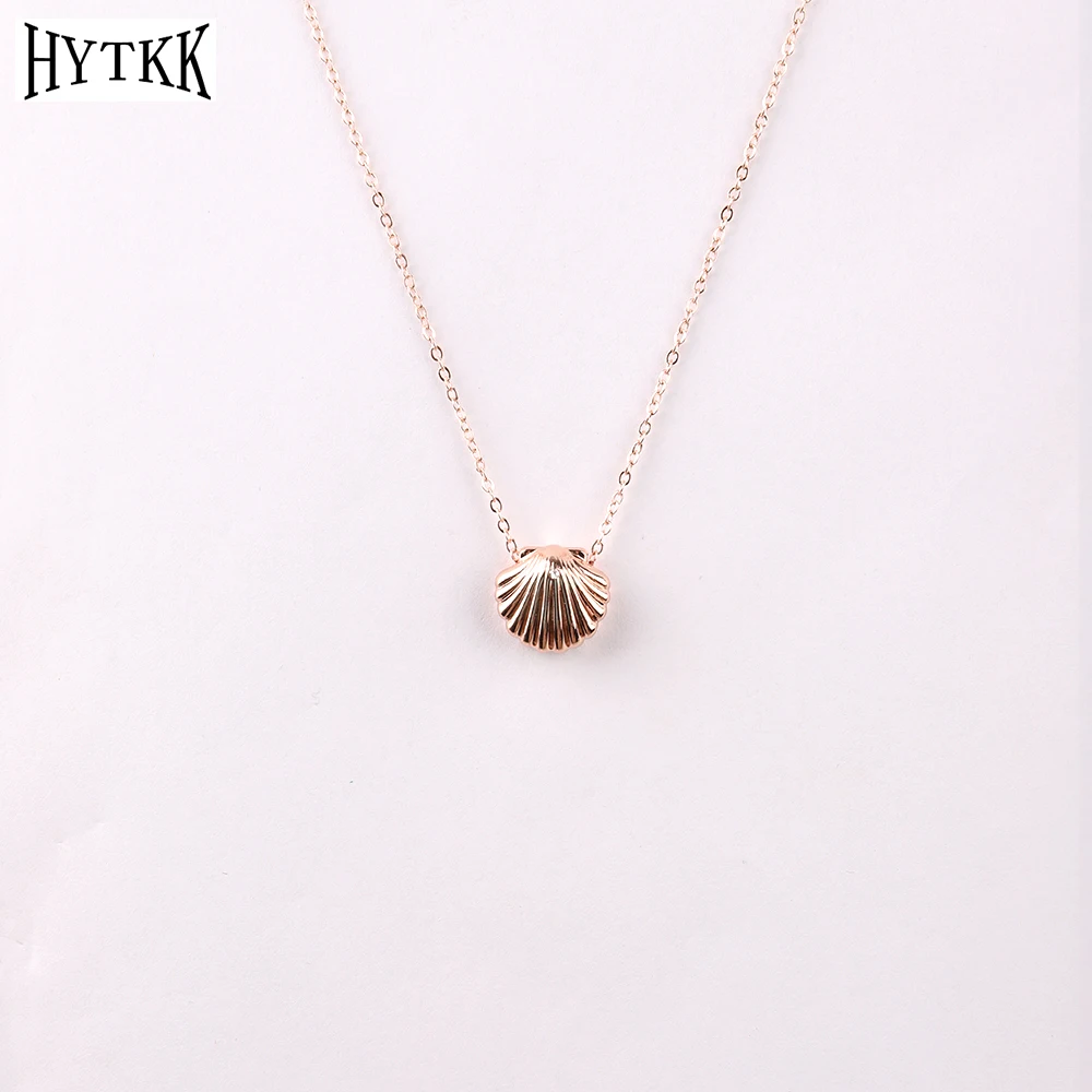 Japan and South Korea Harajuku necklace street personality hip hop Rose Gold Umbrella LOVE Sea Animal Footprints Girl Child