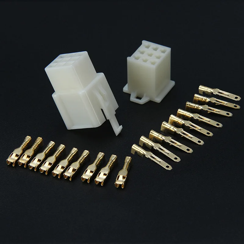 2.8mm Sealed Car Insert Car Motorcycle Waterproof Connector Electrical Wire Connector Plug Auto Accessories