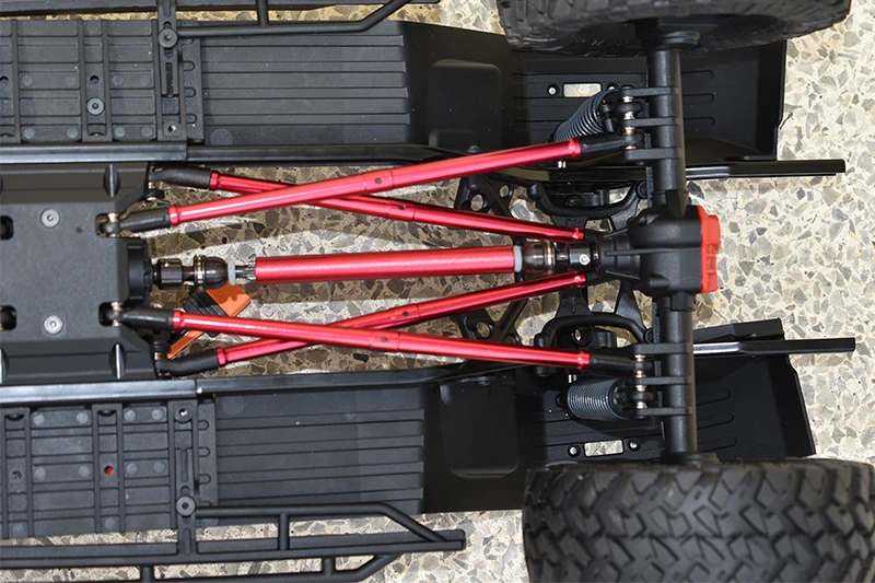 Axiale Scx10 Iii Gladiator Axi03006 Klimmen Auto Aluminium Legering Verstelbare Hele Auto Trekstang Rc Auto-Onderdelen