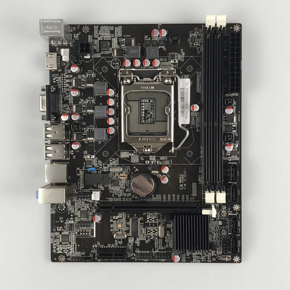 

PCWINMAX Desktop LGA1156 CPU DDR3 USB2.0 SATA2.0 H55 Motherboard