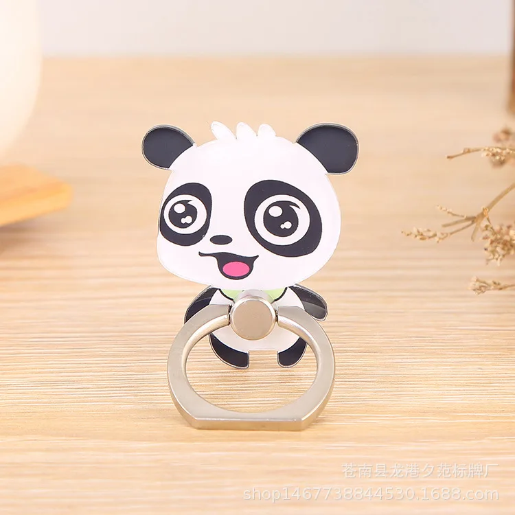Leuke Mobiele Telefoon Ring Gesp Cartoon Panda Mobiele Telefoon Ring Houder Mobiele Telefoon Houder