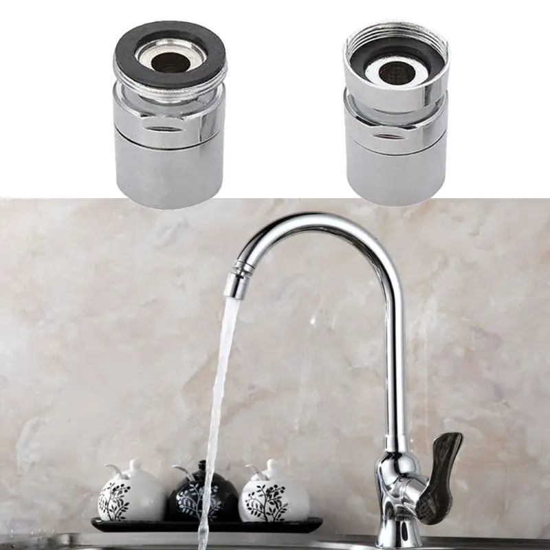 Hot 1Pcs Flexible 360 Degree Aerator Outlet Swivel Tap Water Kitchen Supplies Saving Faucet Nozzle Sprayer  Head Sink Mixer