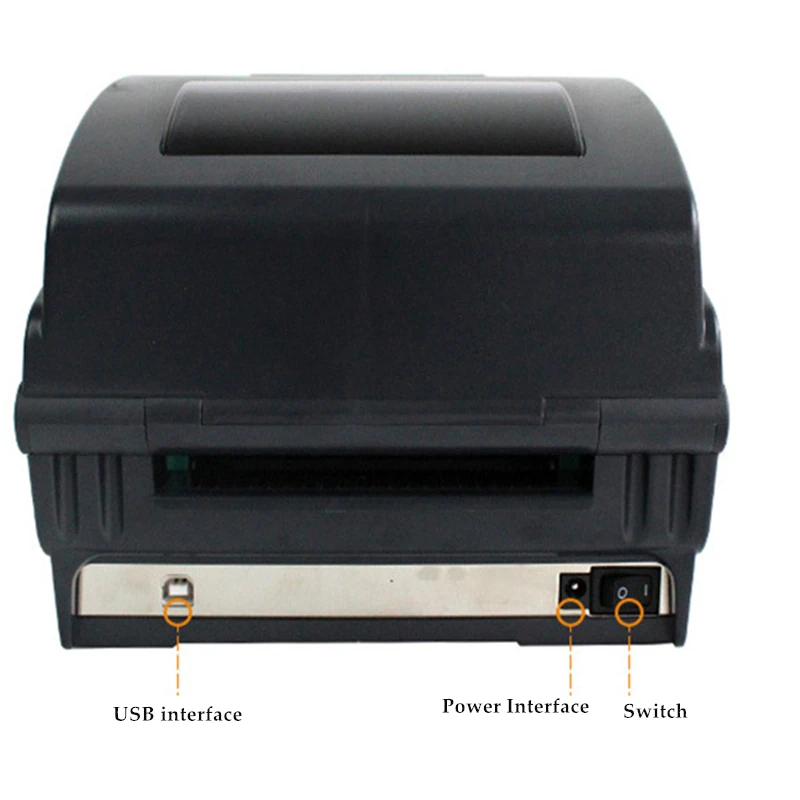 Satin Ribbon Printer 25mm-108mm Label Printer Washing Mark Self-adhesive Sticker Tag Heat Transfer Barcode Labeling Machine