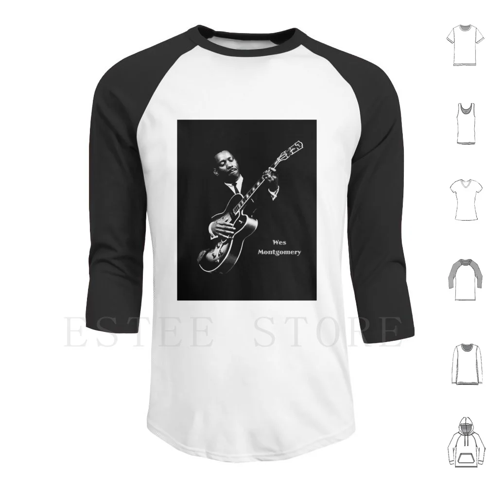 Wes Montgomery Sudaderas Wes Montgomery Guitarrista Jazz Artista joven Música Miles Davis Música en vivo Gran leyenda