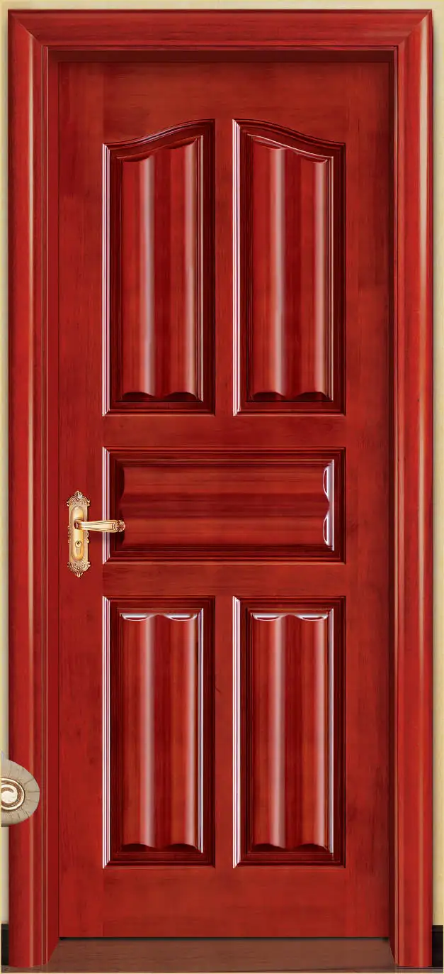 Custom traditional doors solid oak wood doors contemporary single front door interior door available E-003