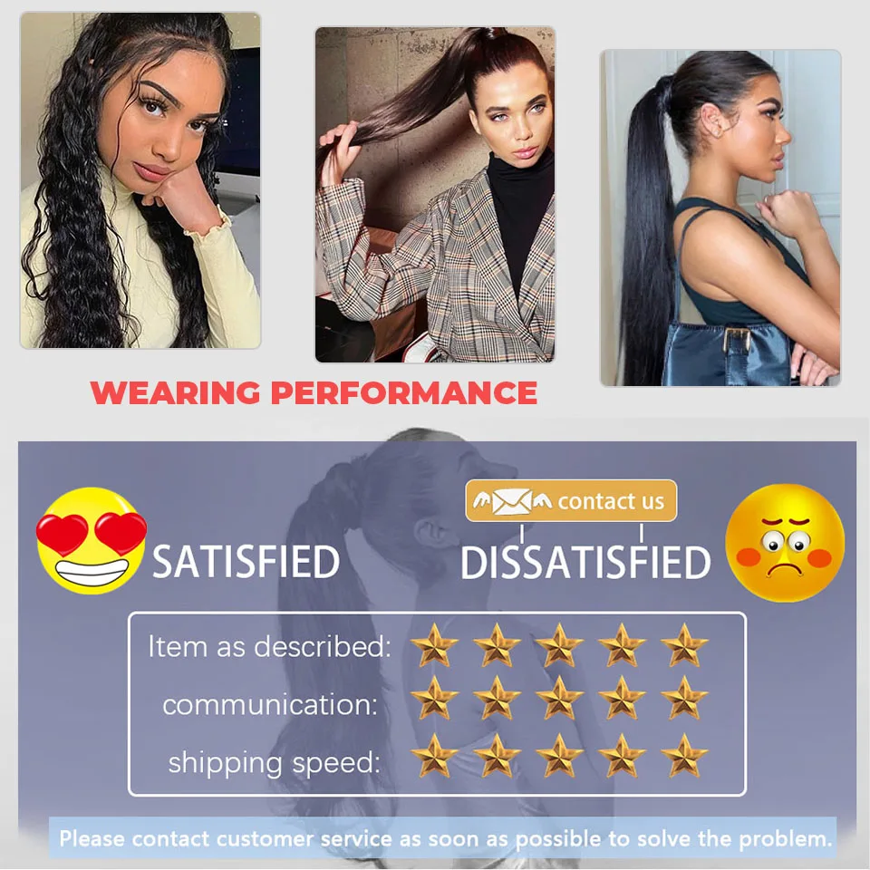 Synthetic Hair 22\'\'\' Long Straight Heat-Resistant Straight Hair With Ponytail Fake Hair Chip-in Natural Hairpiece Headwear