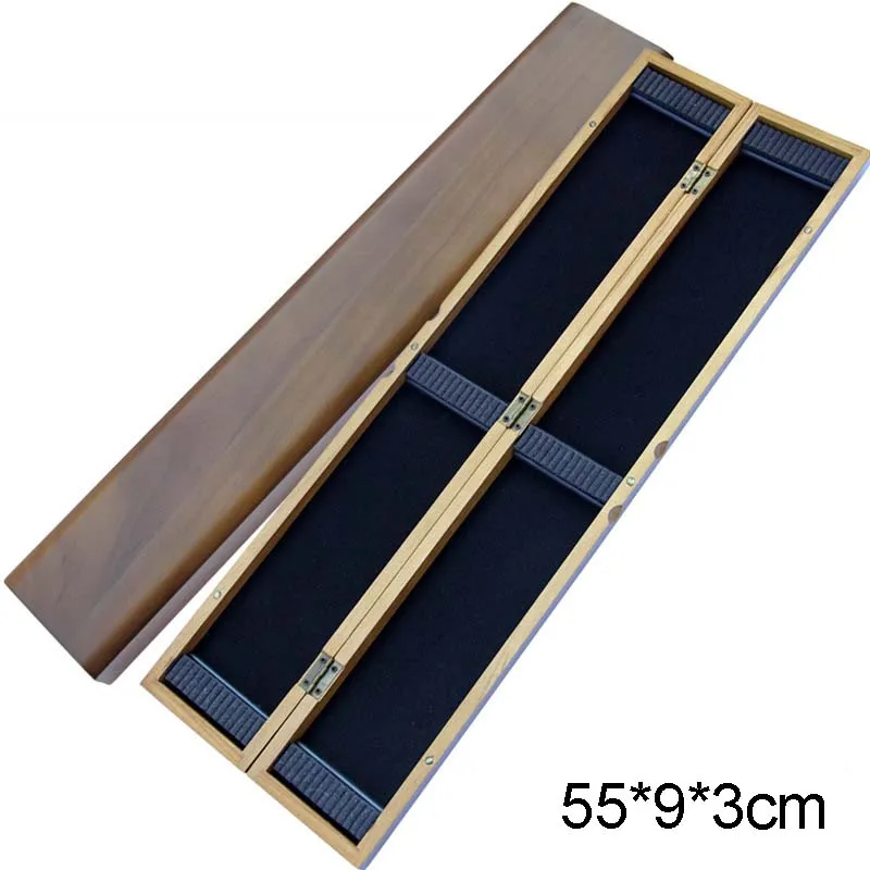 55*9*3cm Wooden Float Storage Case Large Capacity Float Bobber Buoy Case Herabuna Hera Two Layers Fishing Tackle box B439