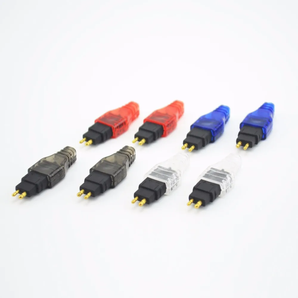 透明ゴールドプレート更新アダプタ HD580 HD600 HD650 ヘッドフォンヘッドセット diy のヘッドフォン用 upgrate ケーブル