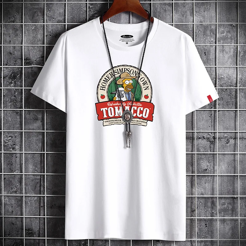

New T Shirt for Men Summer 2022 Harajuku Graphic Oversized Goth Punk Manga Vintage Anime Hip Hop Couples Matching Men Clothing