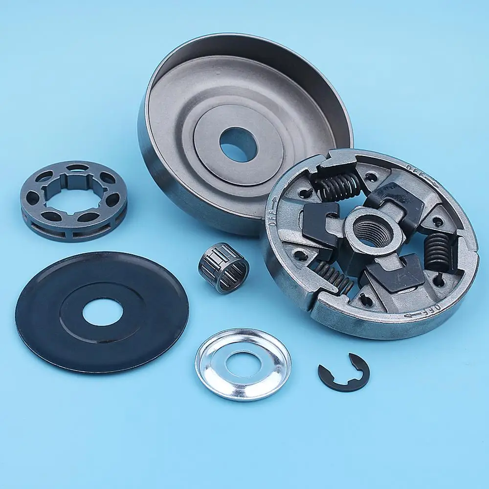Imagem -05 - Kit de Rolamento do Grampo da Arruela da Roda Dentada do Cilindro da Embreagem para Stihl 024 026 Ms260 Pro Motosserra19 mm 100791x Peças de Reposição 7t