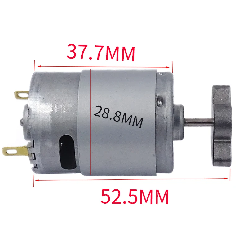1Pcs RF385 Double Head Vibrating Motor Massage Vibration Motor Massage Chair Miniature DC Vibration Motor 6V/12V/24V
