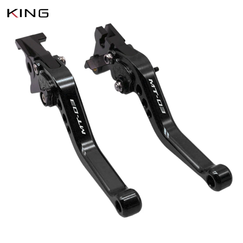 Fit MT03 2005-2011 Clutch Levers For MT 03 MT-03 Motorcycle Accessories short Brake Levers