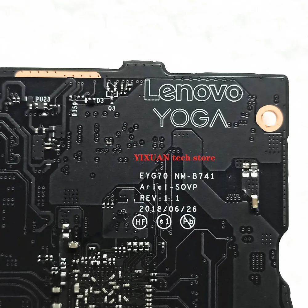 Imagem -03 - Placa-mãe para Laptop Lenovo Yoga C93013ikb I78550 Cpu 16 gb Ram 5b20s72101 Testado Bom Eyg70 Nm-b741