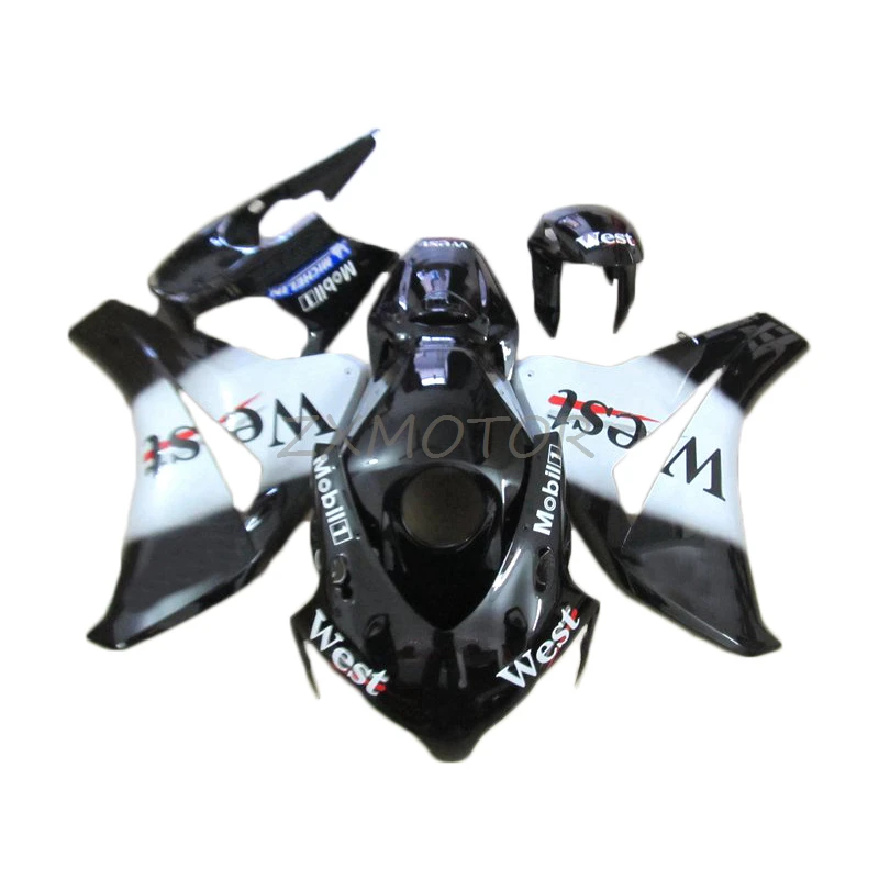 Brand New Injection fairings for 08 09 10 11 HONDA CBR 1000 RR cbr1000rr 2008 2009 2010 2011 White Black Fairing kit YU93