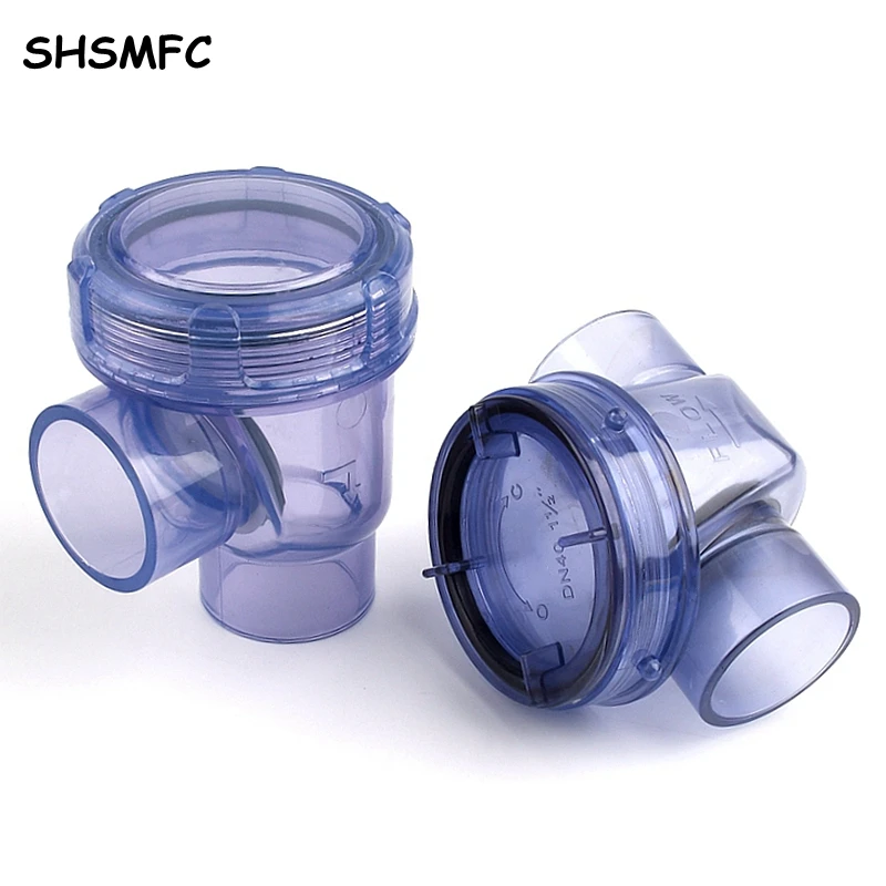 

1pc 50mm Kitchen Sewer Pipe Anti-Backflow One-Way Valve Garden Irrigation Aquarium Water Pipe Connector Fittings PVC Check Valve