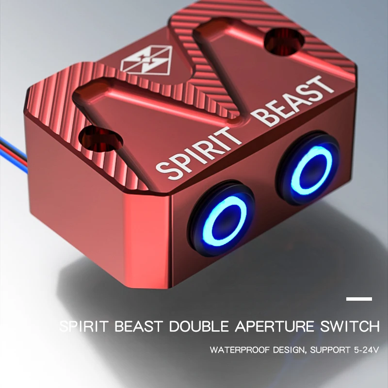 SPIRIT BEAST Motorcycle Light Control Switch For scooter atv pit bike piaggio vespa Honda Yamaha Suzuki Benelli KTM