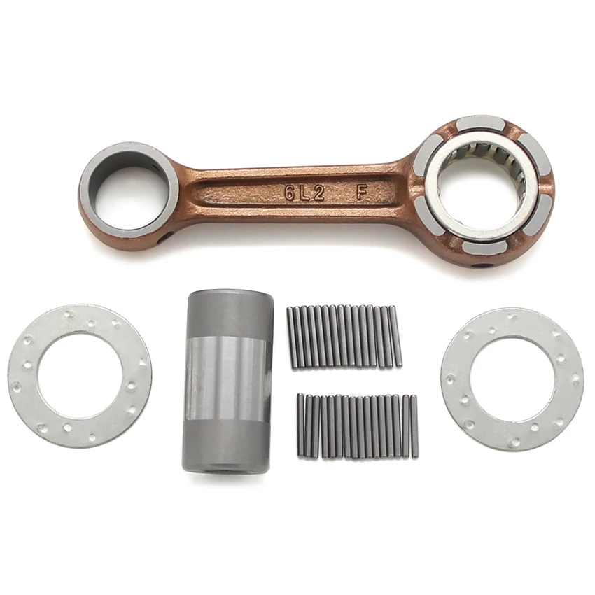 2-السكتة الدماغية دراجة نارية العمود المرفقي ربط قضيب كيت لياماها 20D 25 25N 1988 1989 1990 1991 1992 1993 1994-2016 OEM 6L2-11651-00