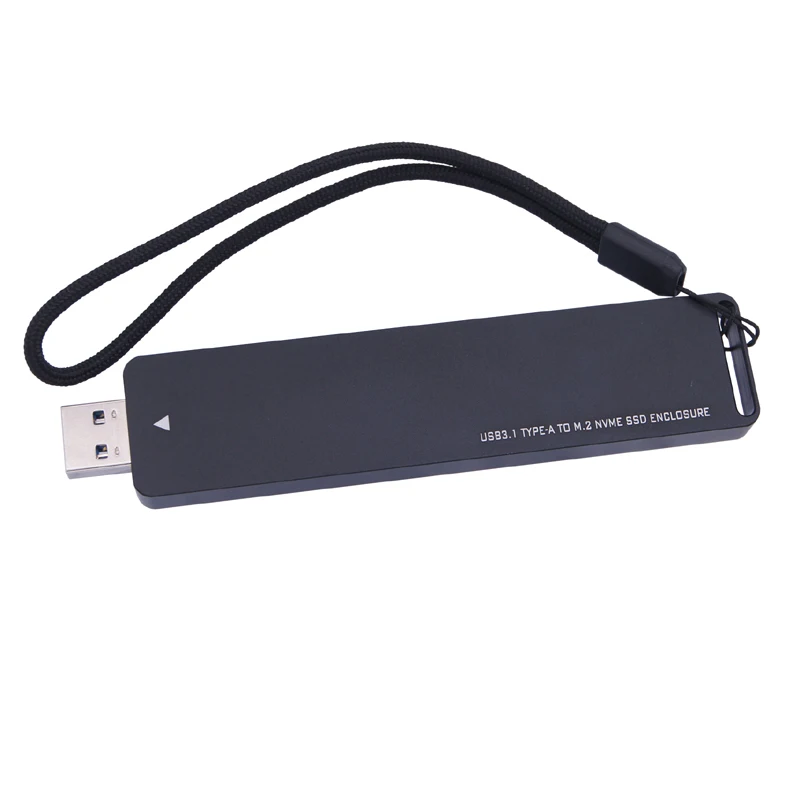Boîtier pour disque dur NVME SSD, M.2 vers USB 3.1, Type A, pour 2230, 2242, 2260, 2280