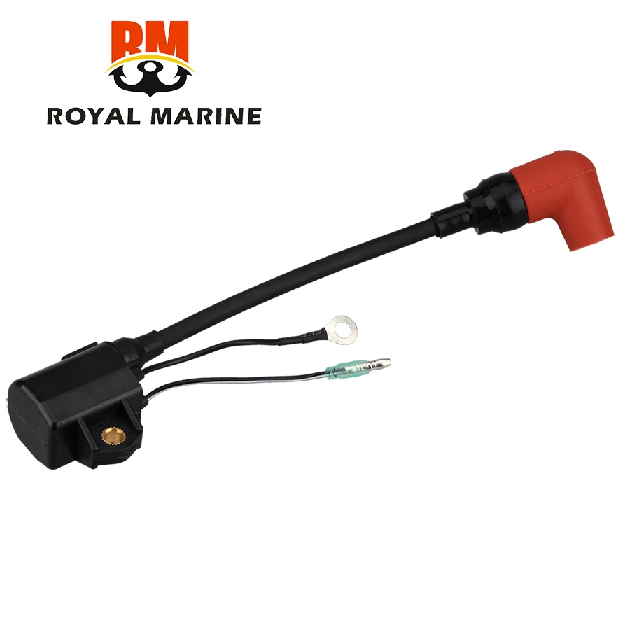 Outboard Ignition Coil Assembly 6R3-85570 for YAMAHA Outboard Engine 115HP 130HP 150-225HP L130-L200  6R3-85570-01  6R3-85570-00