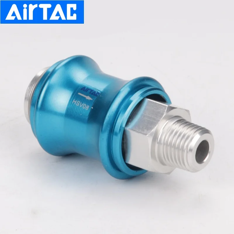 AirTac Pneumatic Exhaust Valve Hand Slide Valve Standard HSV06/08/10/15/20/25