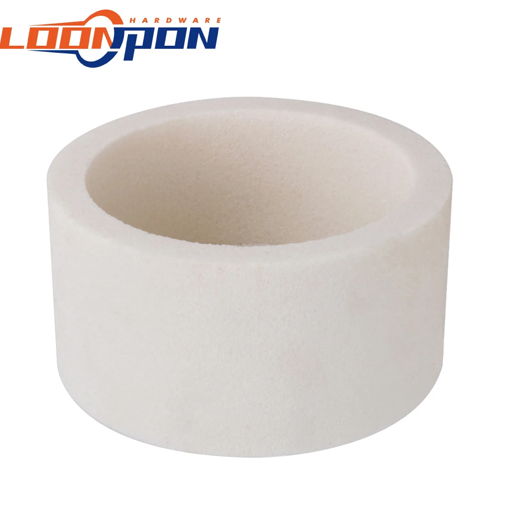 Ceramic Grinding Cup Corundum 4inch/5inch/6inch Abrasive Cup for Polishing Grinding Marble Metals Ceramics 1Pc